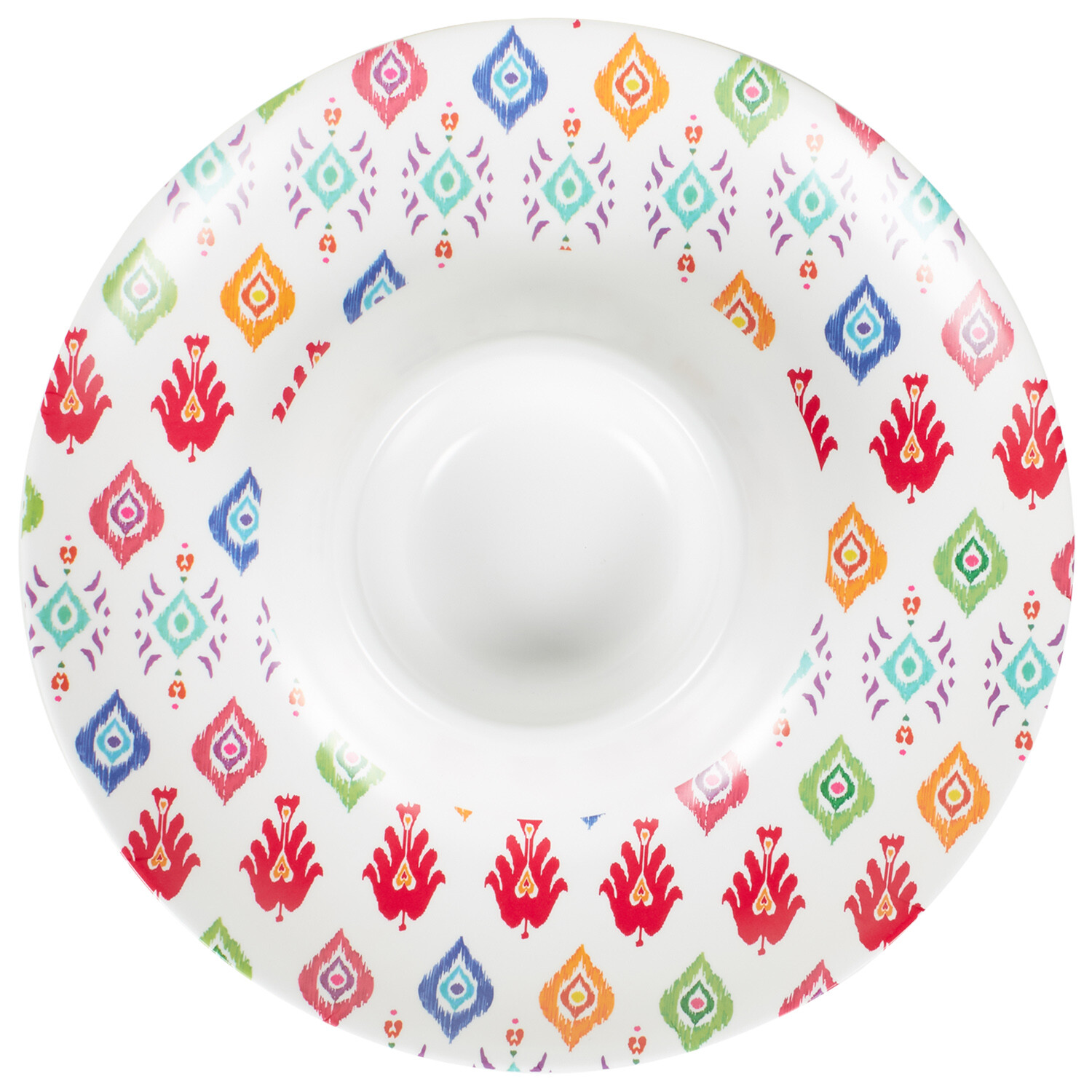 Sahara Brights Chip and Dip Platter White Image 3