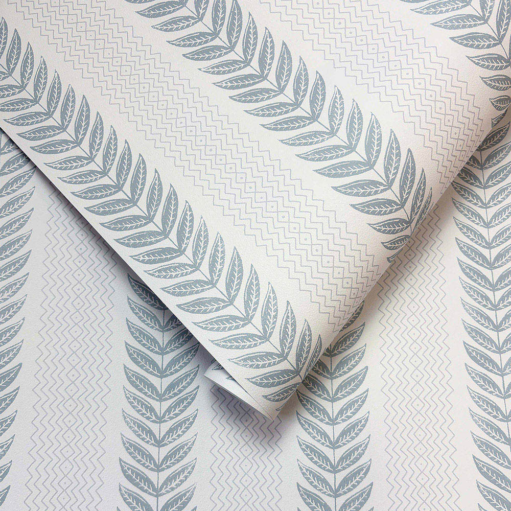 Rasch Wallpaper Chelsea Stripe Blue Wallpaper Image 2