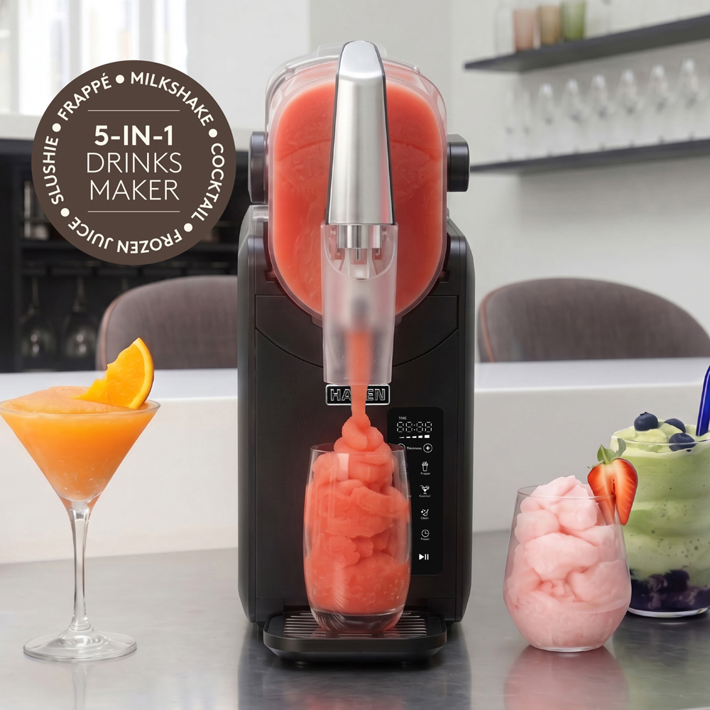 Haden 214829 Black 2.6L Frozen Drink Maker Image 2