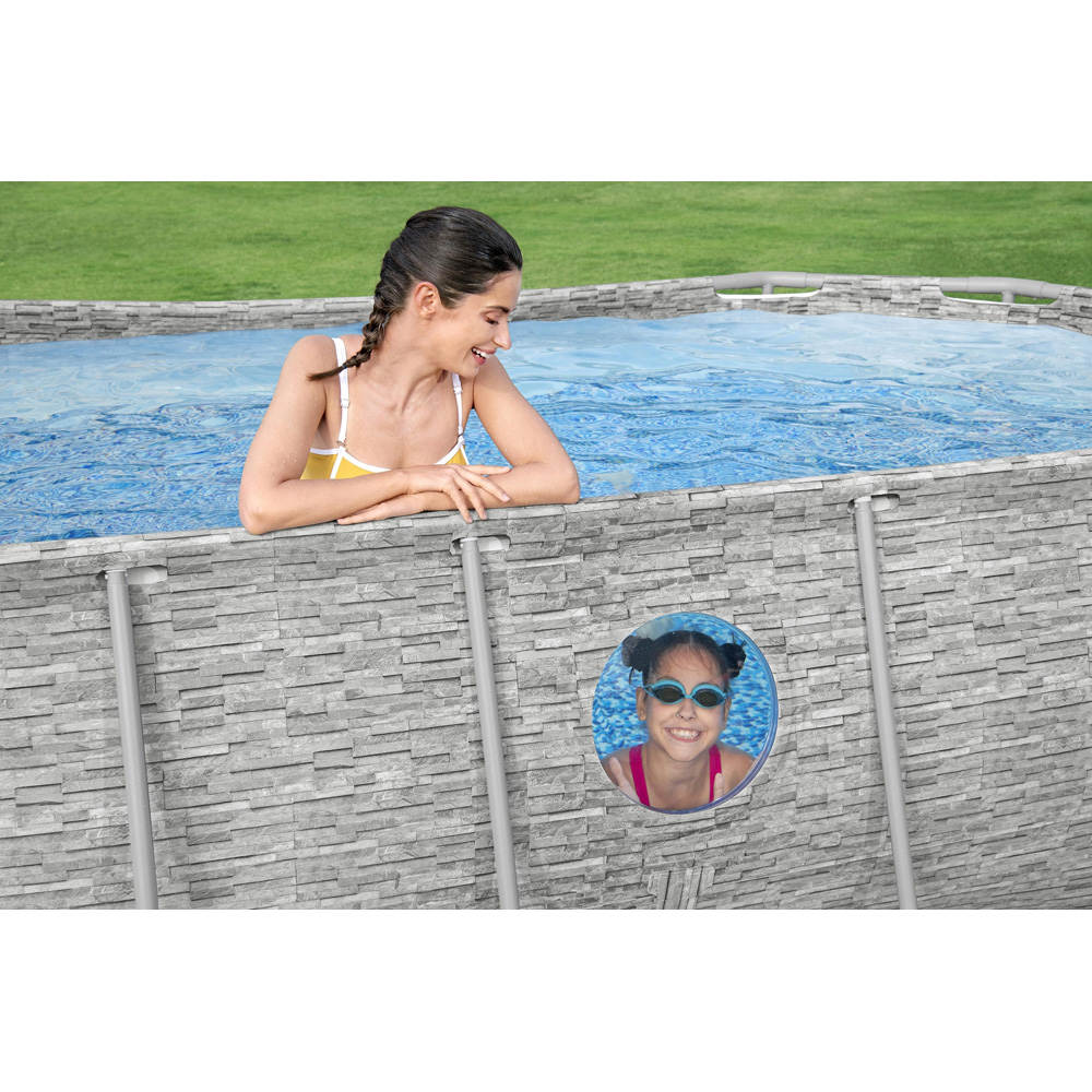 Bestway Splashview Oval Pool Set 14 x 8.2ft x 39.5 inch Image 6