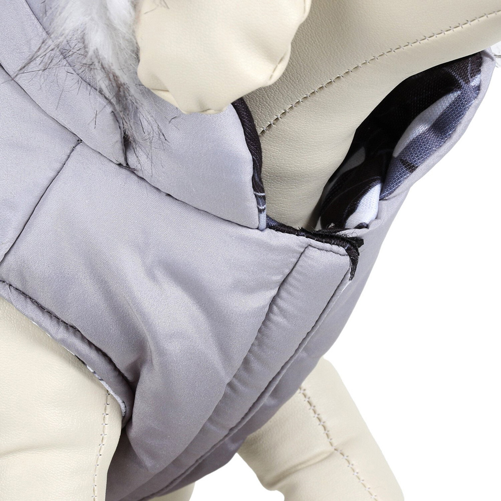 Reversible Hooded Pet Parker - 30cm Image 9
