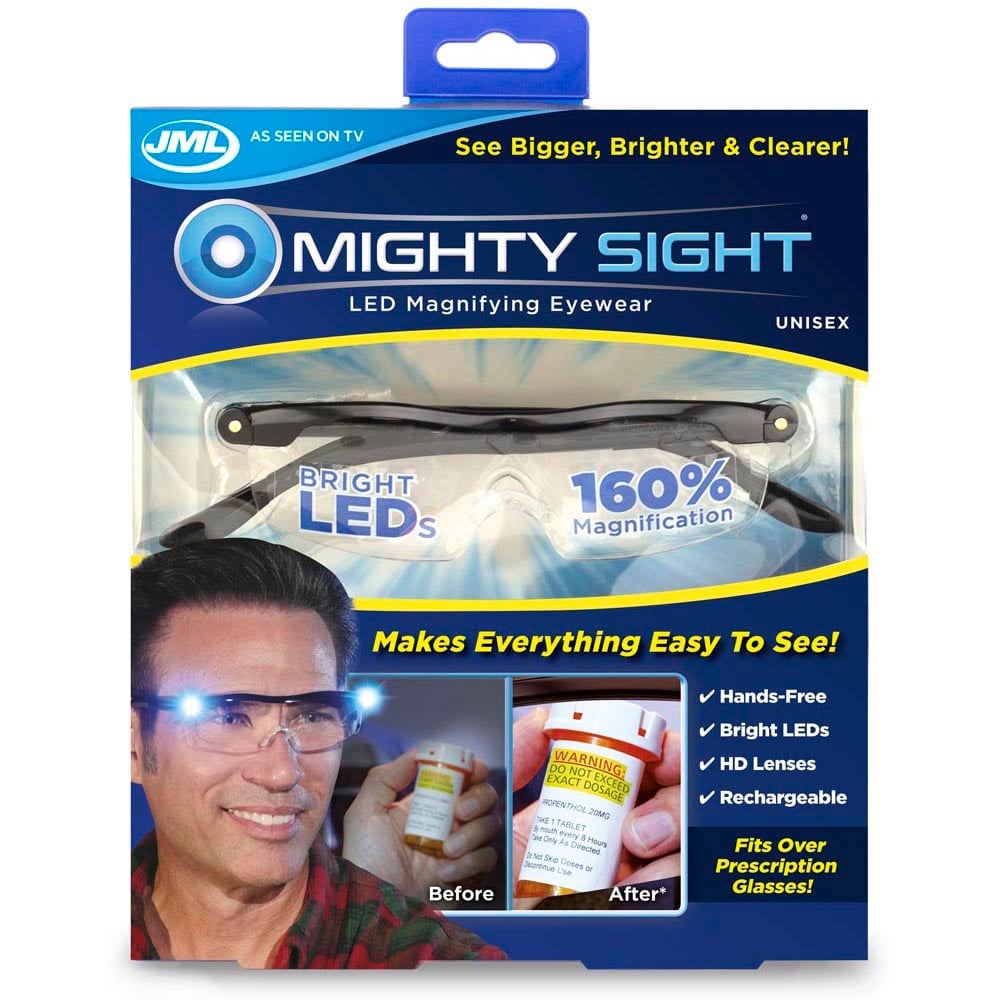 JML Mighty Sight Magnifying Eyewear, with LED Lights Image 4
