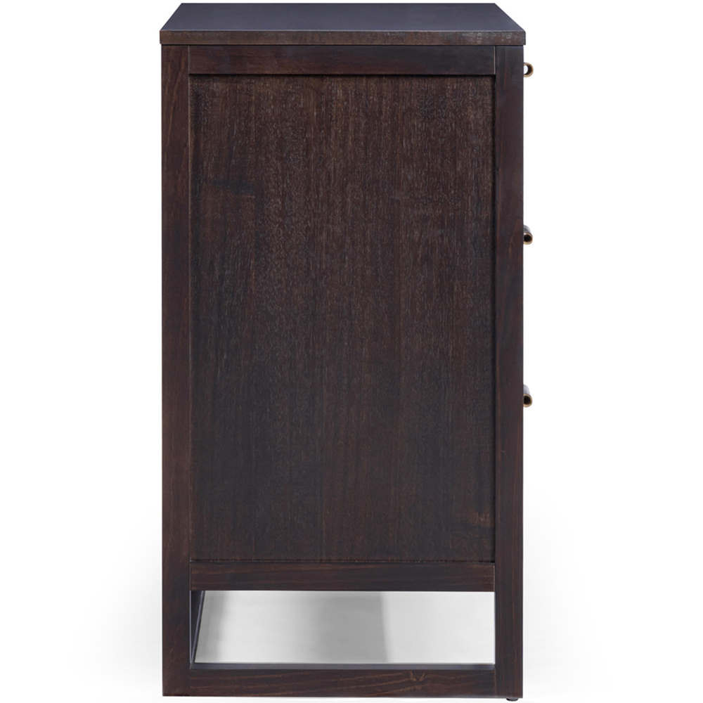 Teamson Home Hatteras 3 Drawer Espresso Dresser Image 4