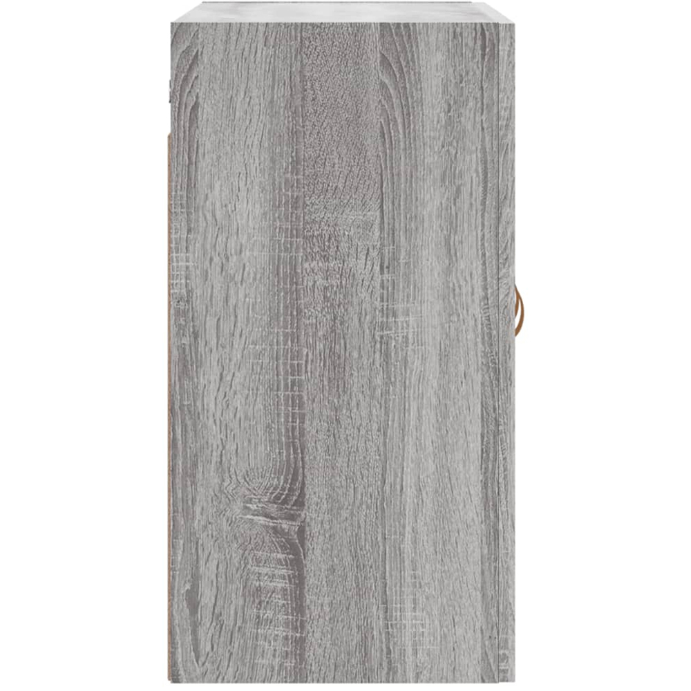vidaXL 2 Door Grey Sonoma Oak Wall Cabinet Image 7