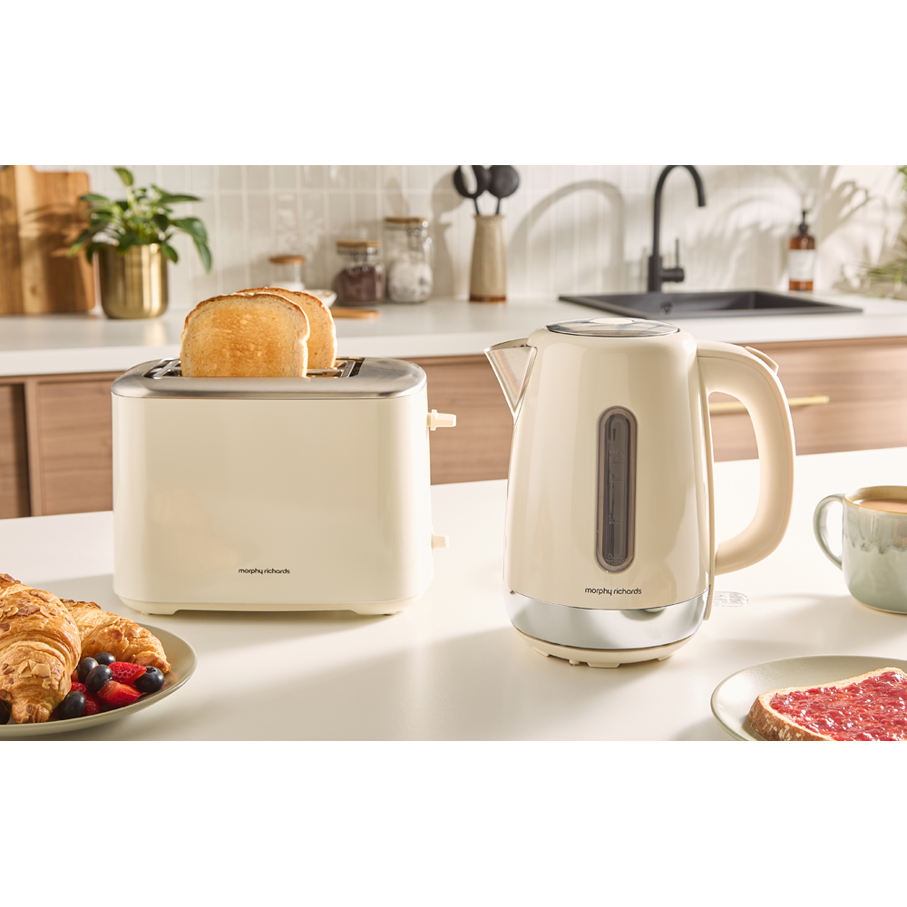 Morphy Richards Equip 222065 Cream Stainless Steel 2 Slice Toaster Image 8
