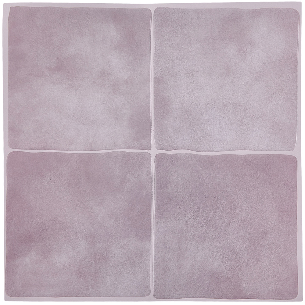 Living and Home Light Purple Square Self Adhesive Wall Sticker 10 Pack Image 3