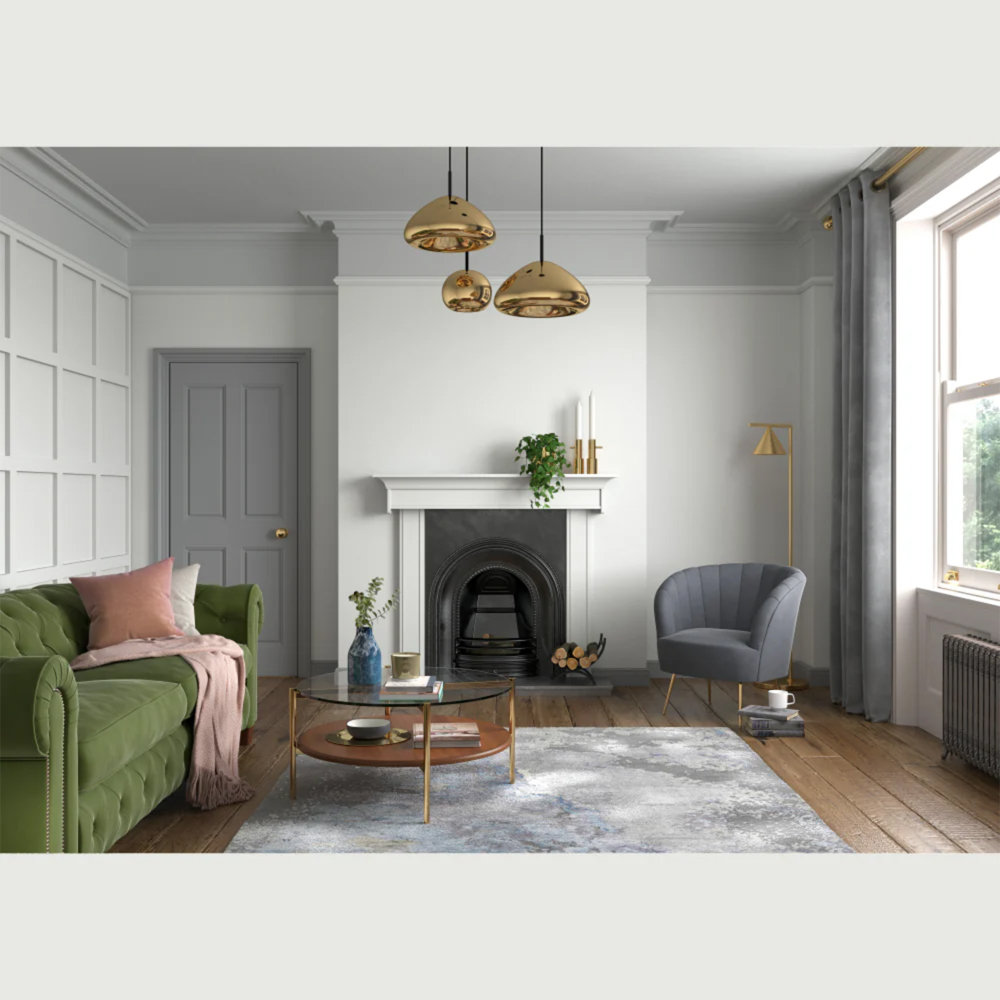Dulux Heritage Walls and Ceilings Indian White Velvet Matt Emulsion Paint 5L Image 4