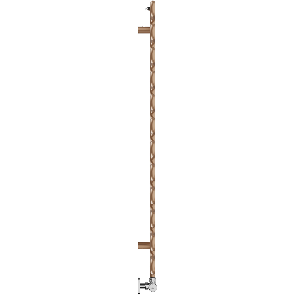Terma Swale Bright Copper Heated Towel Rail 1746 BTU 1244 x 465mm Image 4