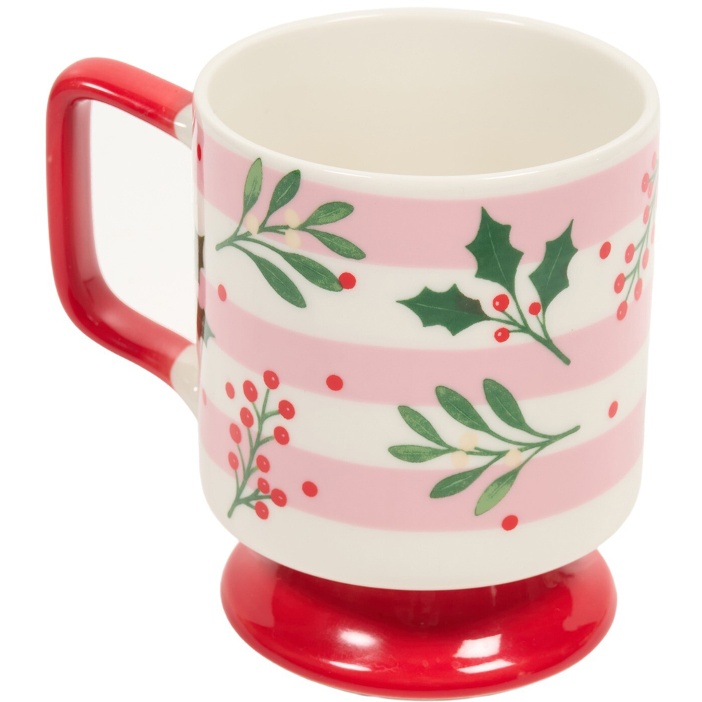 Xmas Scene Footed Mug Image 4