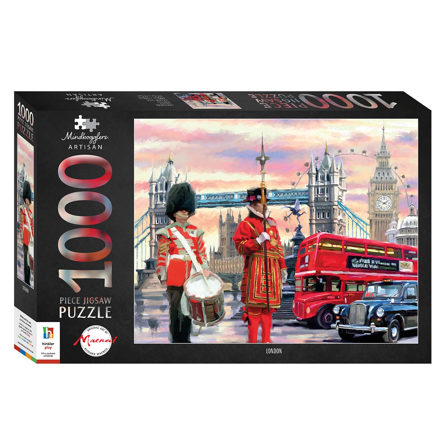 Mindbogglers Richard Macneil London Jigsaw Puzzle - Multicolour Image