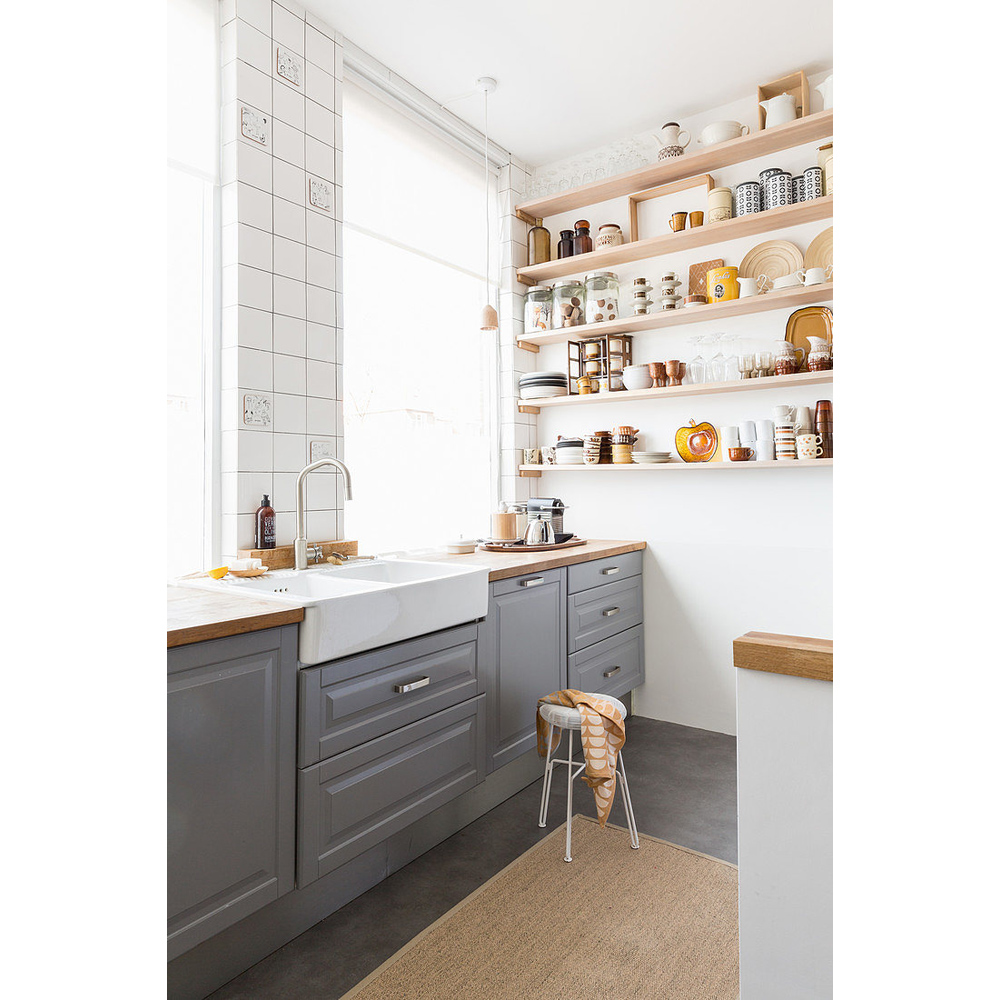 Maison Deco Refresh Kitchen Cupboards and Surfaces Zinc Satin Paint 750ml Image 5