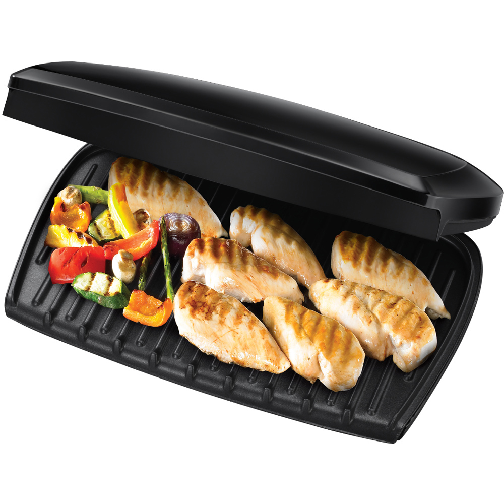 George Foreman 23440 Classic Black Large Grill 2400W Image 2