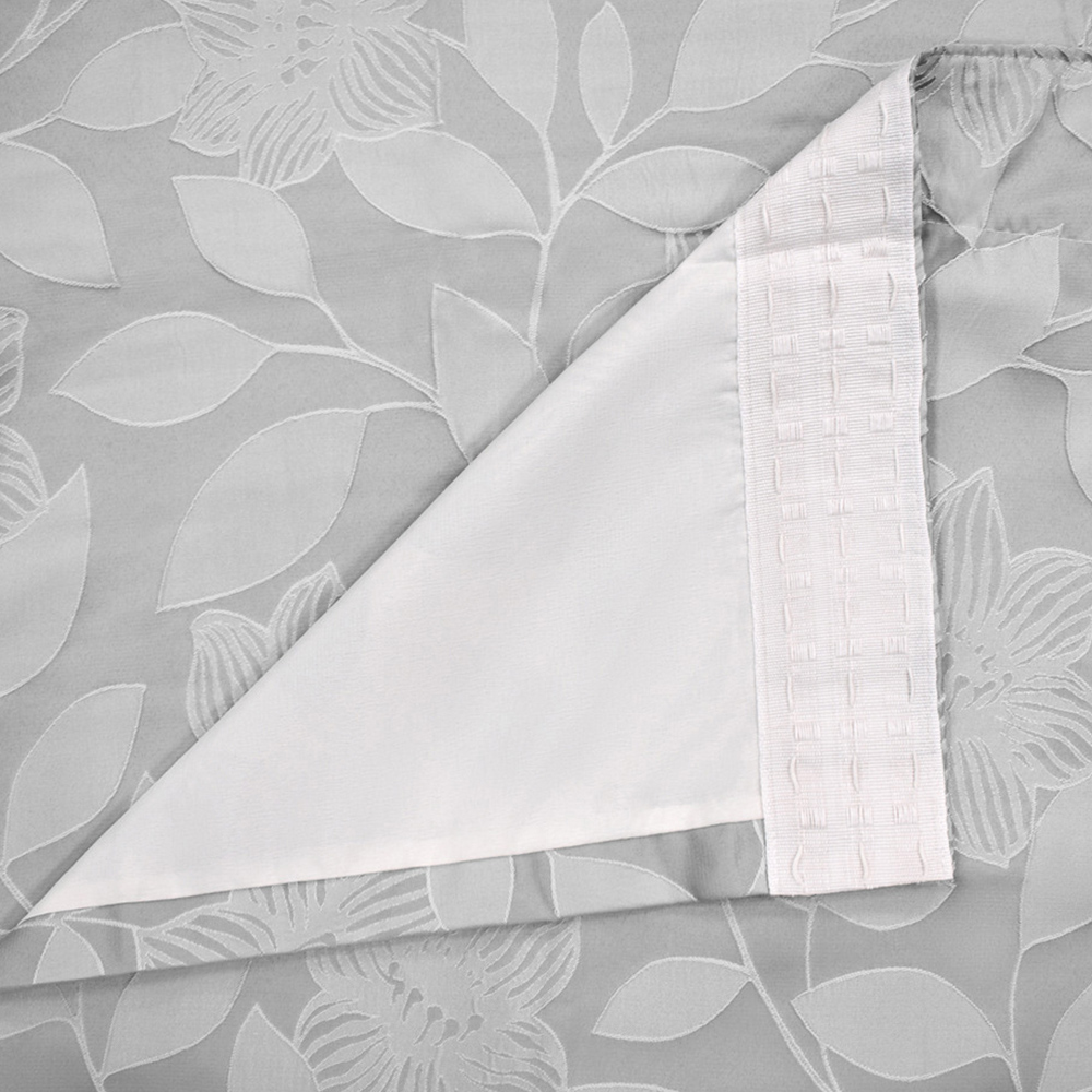 Intimates Serena Silver Tape Top Curtains 168 x 137cm Image 3