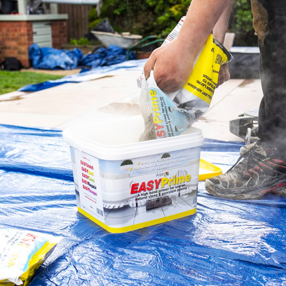 Azpects EASYPrime Natural Stone and Porcelain Paving Primer Tub15kg Image 2
