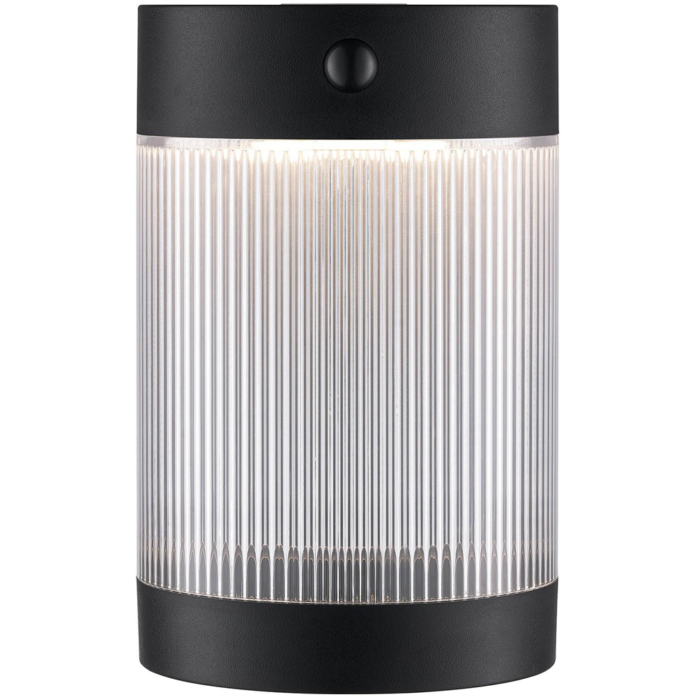 Nordlux Coupar Solar Black Wall Light Image 4
