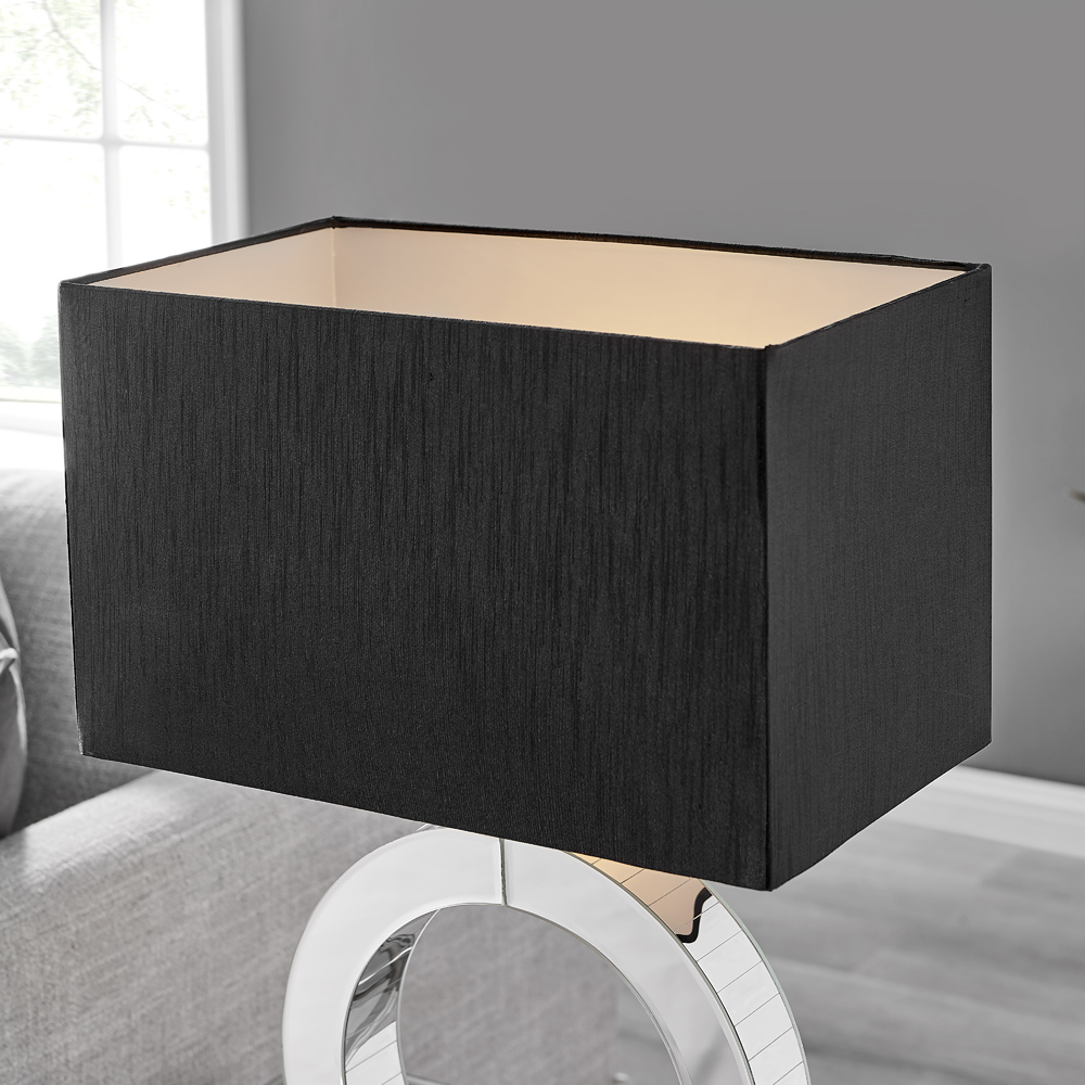 Furniturebox Cleo Black Table Lamp Image 3