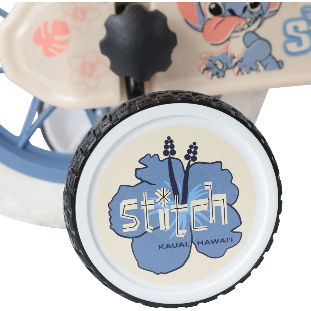 Denver Disney Stitch 12 inch Kids Bicycle with Stabilisers Image 6