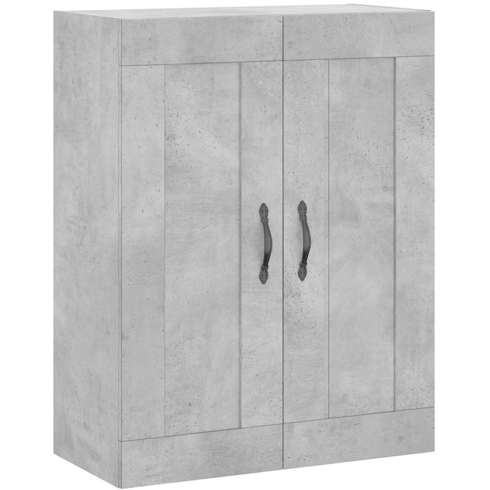 vidaXL 2 Door Concrete Grey Wall Mounted Cabinet Set of 2 Image 5