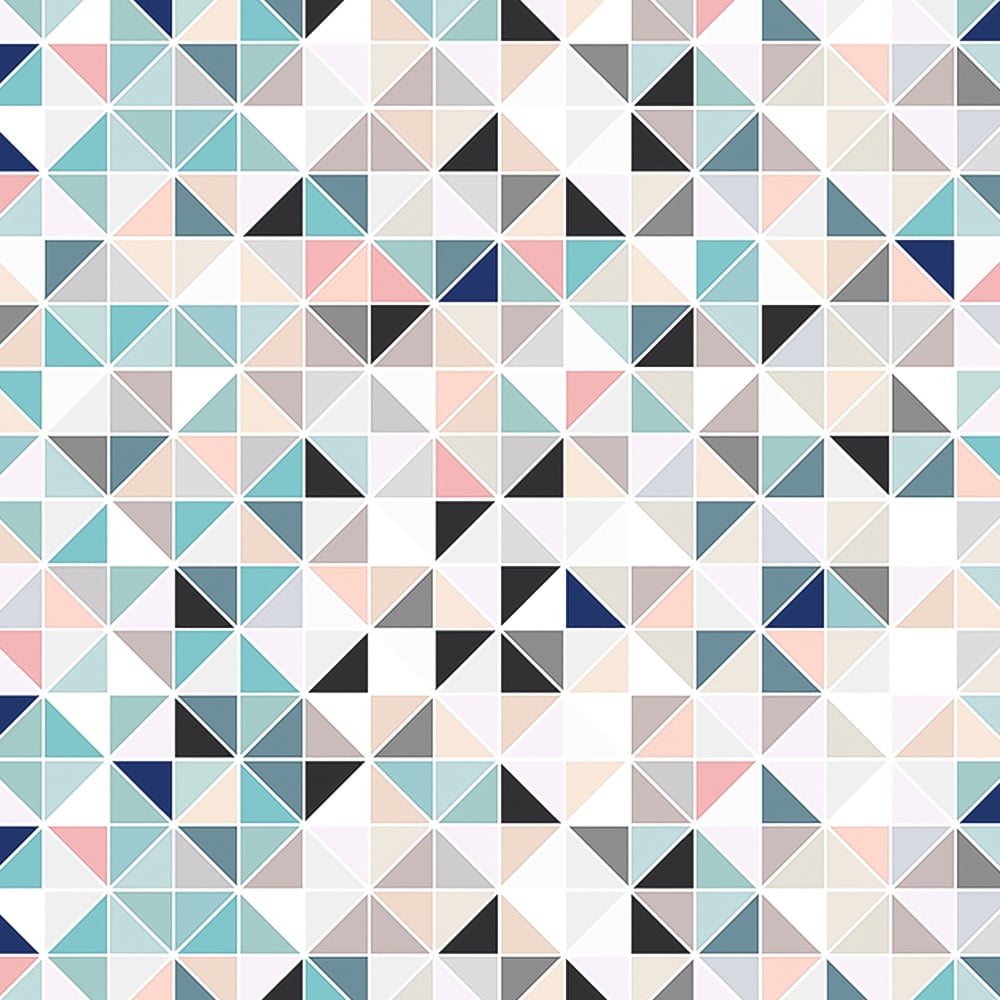 Origin Murals Geometry Multicolour Wall Mural Image 2