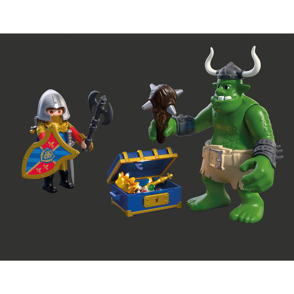 Playmobil Troll with Lion Knight Treasure Playset Image 4