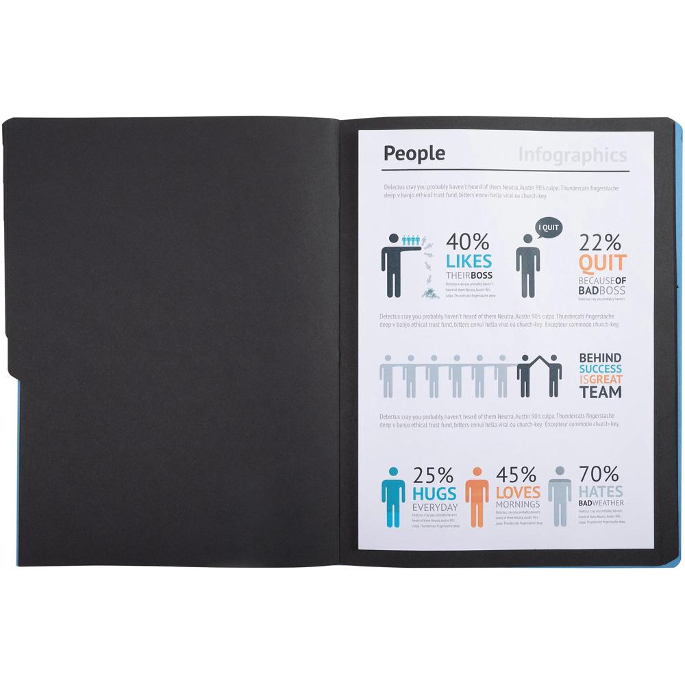 Multi Compartment File Exacompta A4 12 Compartment Grey Stapled Multipart File with Elastic 10 ...