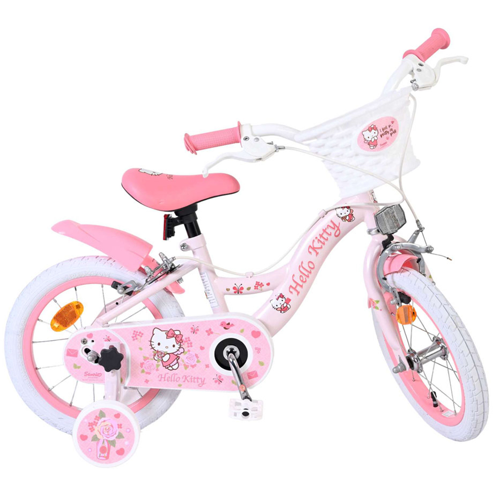 Volare Hello Kitty Pink Kids Bike 14 inch Image 6