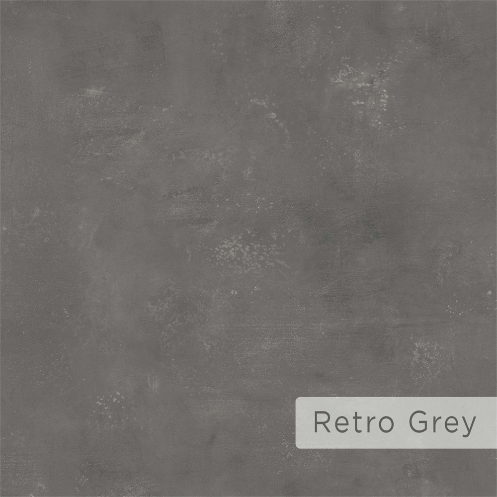Decortie Homemania 4 Shelf Retro Grey Wooden Side Table Image 8