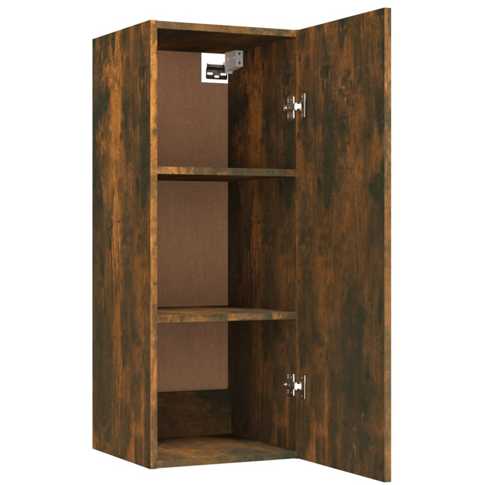 vidaXL Single Door Brown Wall Cabinet Image 6