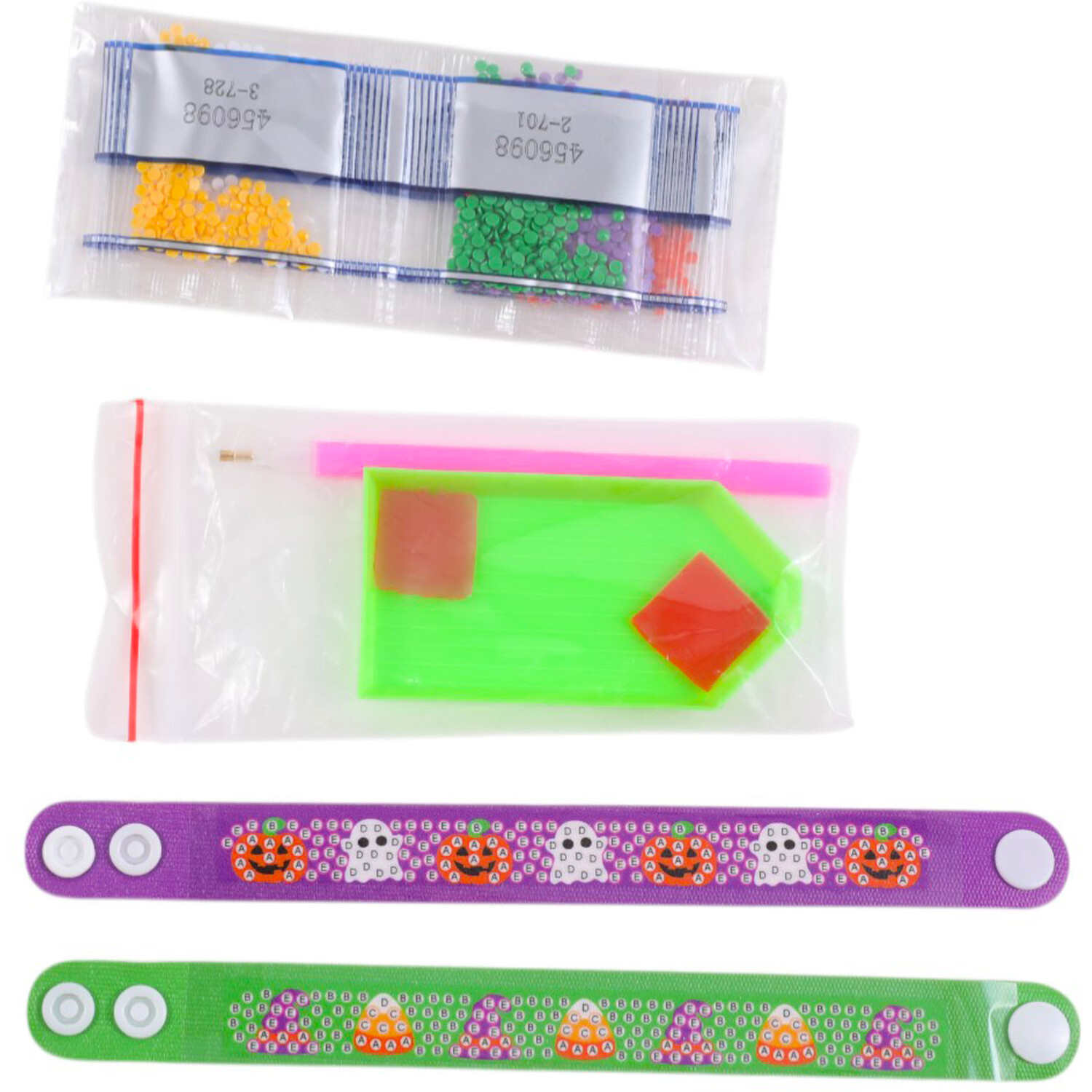 Halloween Gem Bracelets Kit Image 5