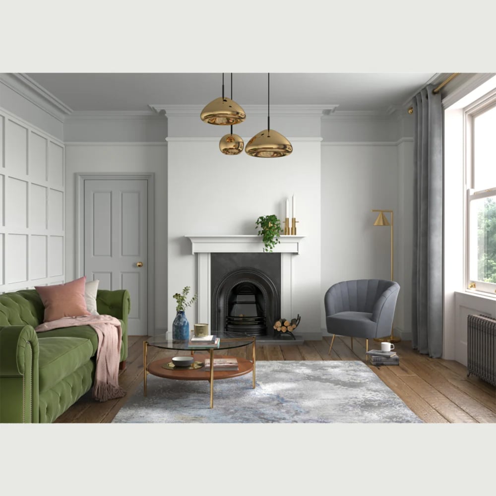 Dulux Heritage Walls and Ceilings Edelweiss White Velvet Matt Emulsion Paint 2.5L Image 4