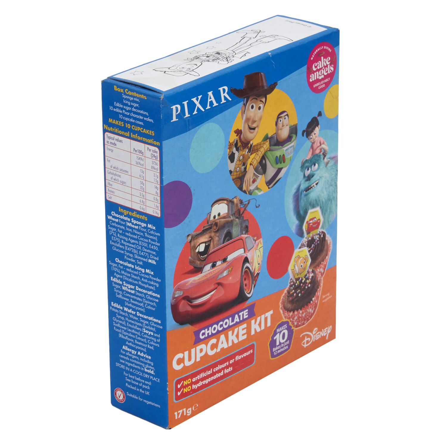 Disney Pixar Chocolate Cupcake Kit - Blue Image 2