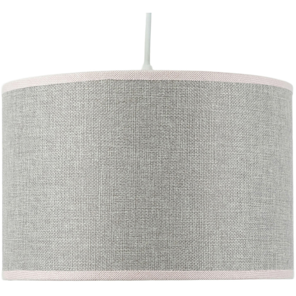 Textured Shade Grey 20cm 30cm Image 2