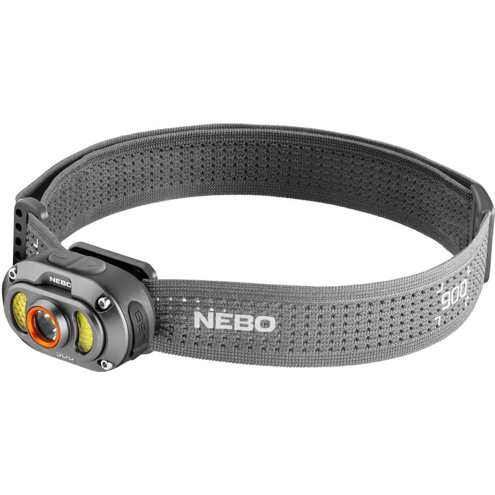 Nebo Mycro 900+ 2-in-1 900 Lumens Rechargeable Headlamp and Cap Light Image 1