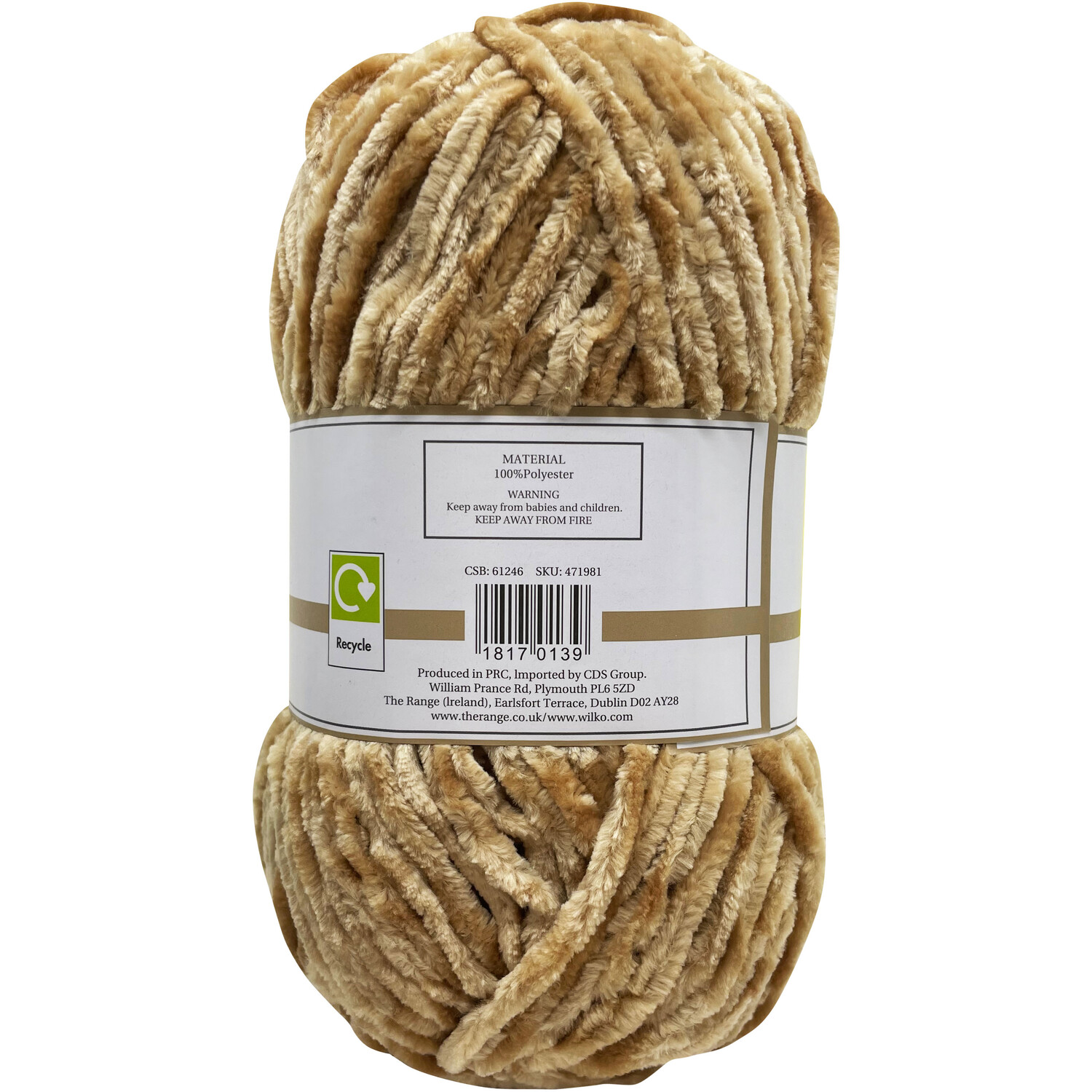 Chenille Yarn Teddy Image 2