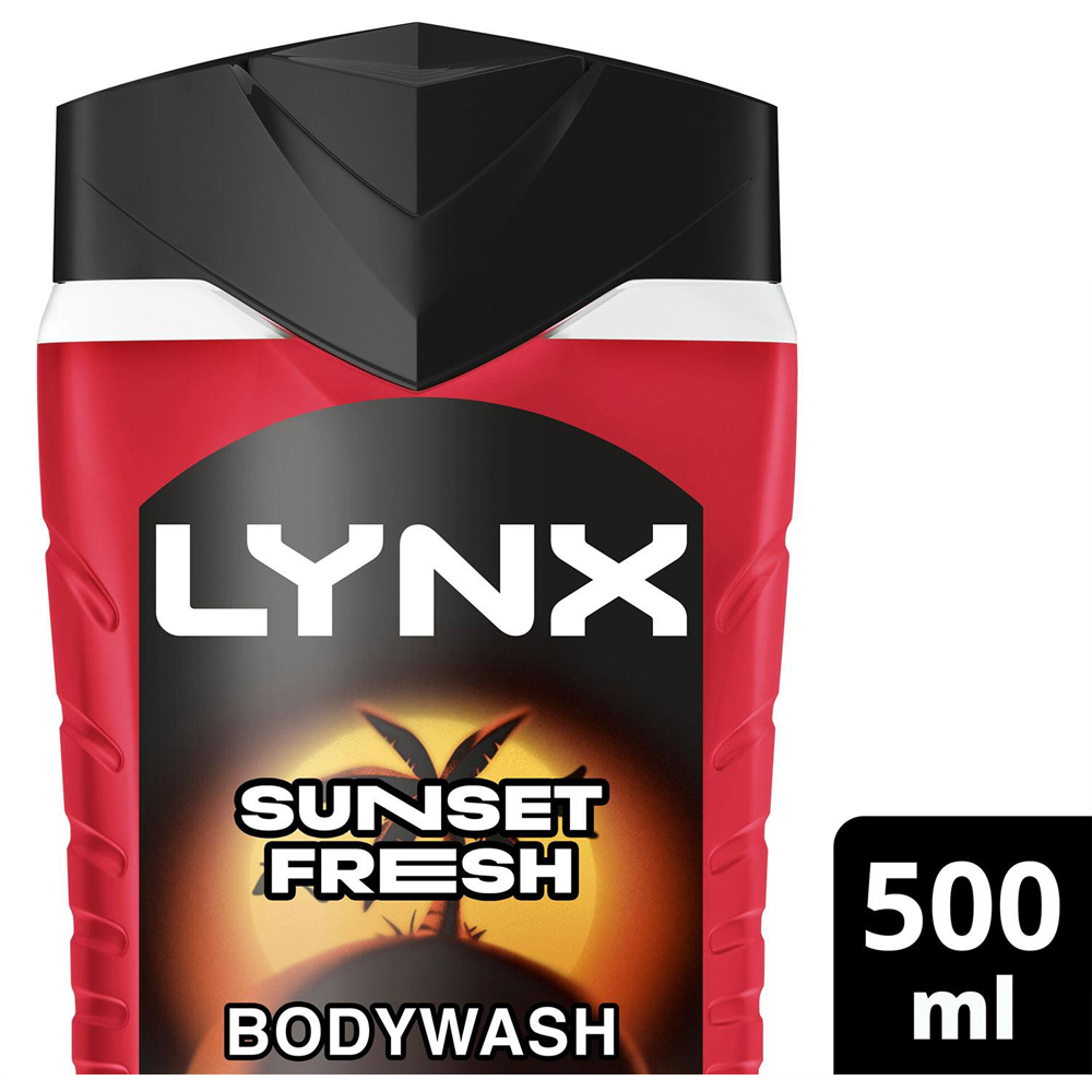 Lynx Sunset Fresh Body Wash 500ml and XXL Anti-Perspirant Spray Bundle 6 Pack Image 8