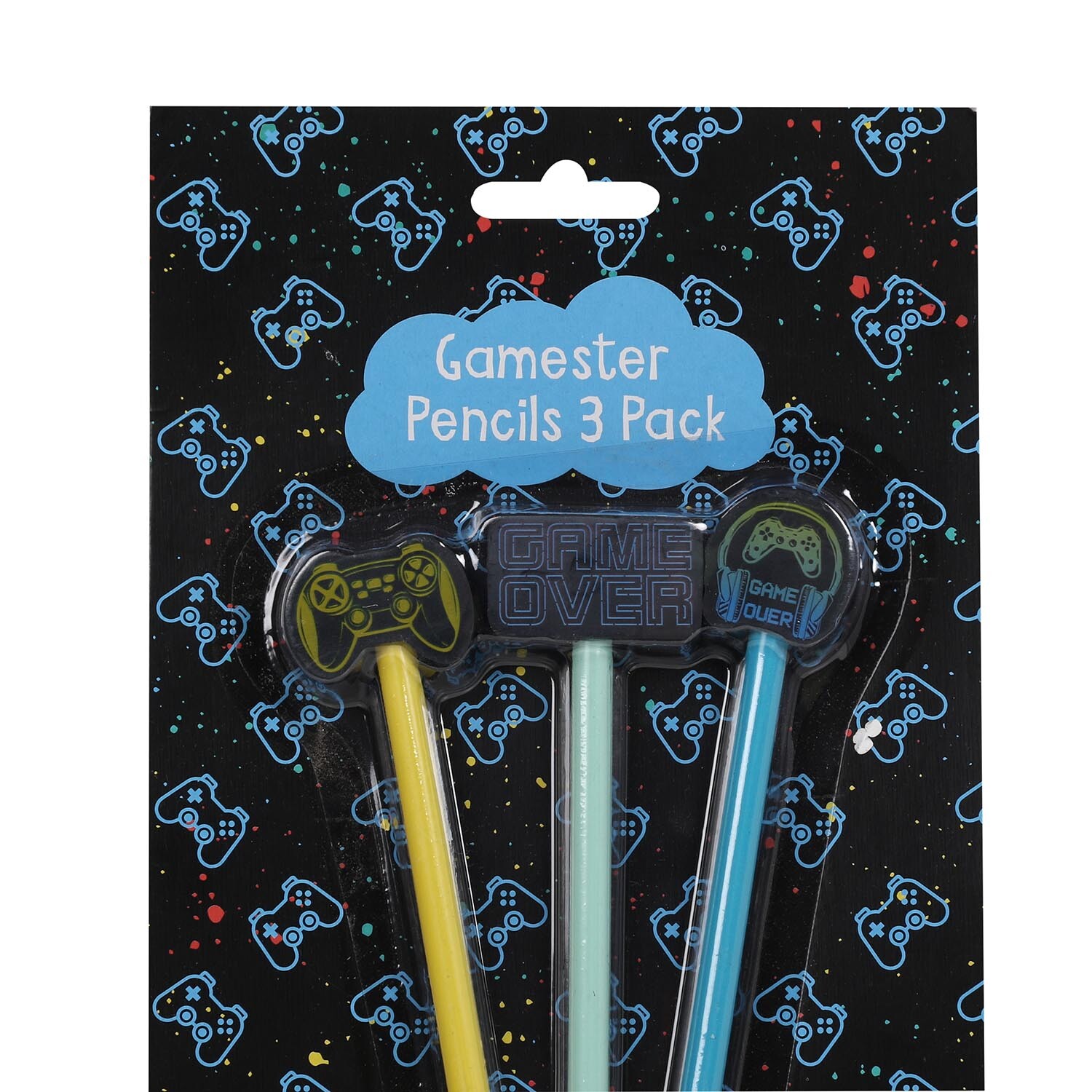 Pack of 3 Idoodle Gamester Pencils Image 2