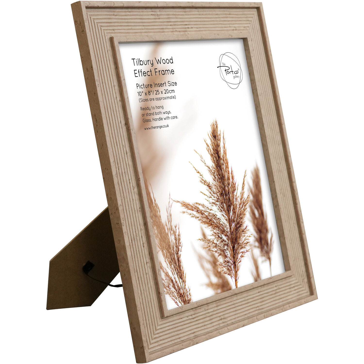The Port. Co Gallery Tilbury Wood Effect Photo Frame 10 x 8 inch Image 2
