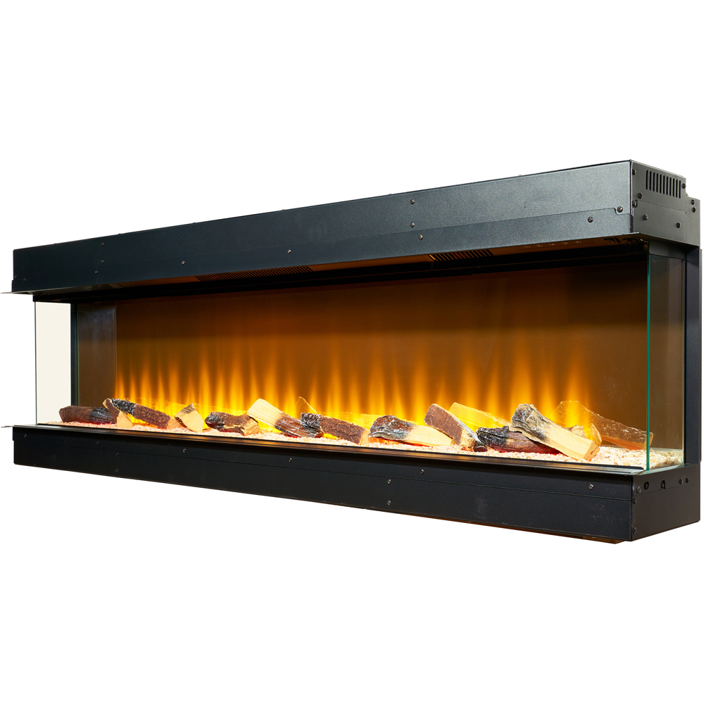 Adam Sahara Panoramic Media Wall Electric Fireplace 42 inch Image 1