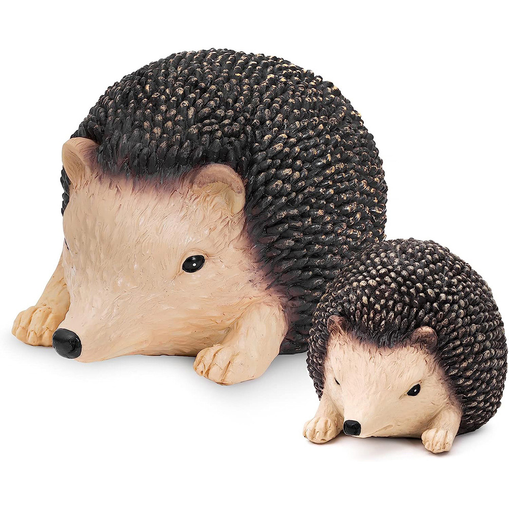 wilko Parent and Child Hedgehog Ornament Image 3