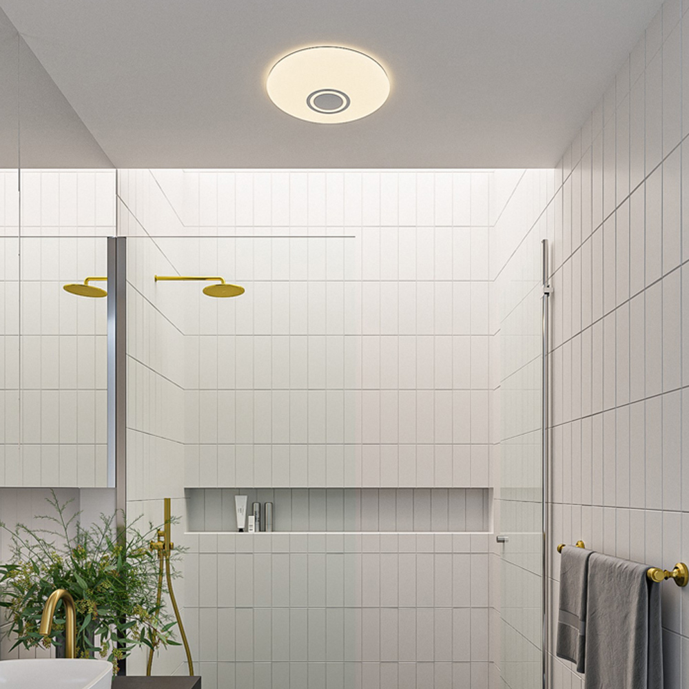 Nordlux Smart Djay White Ceiling Light Image 9