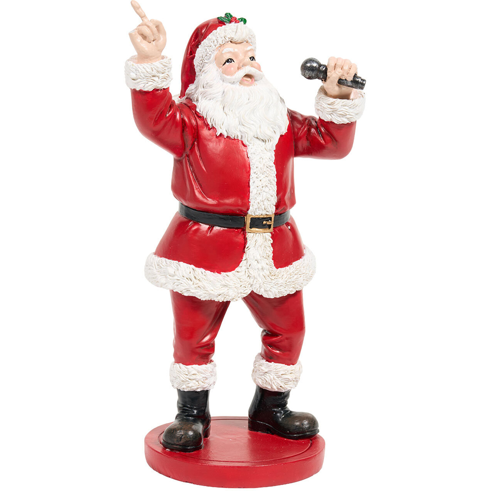 Singing Santa Ornament Image 4