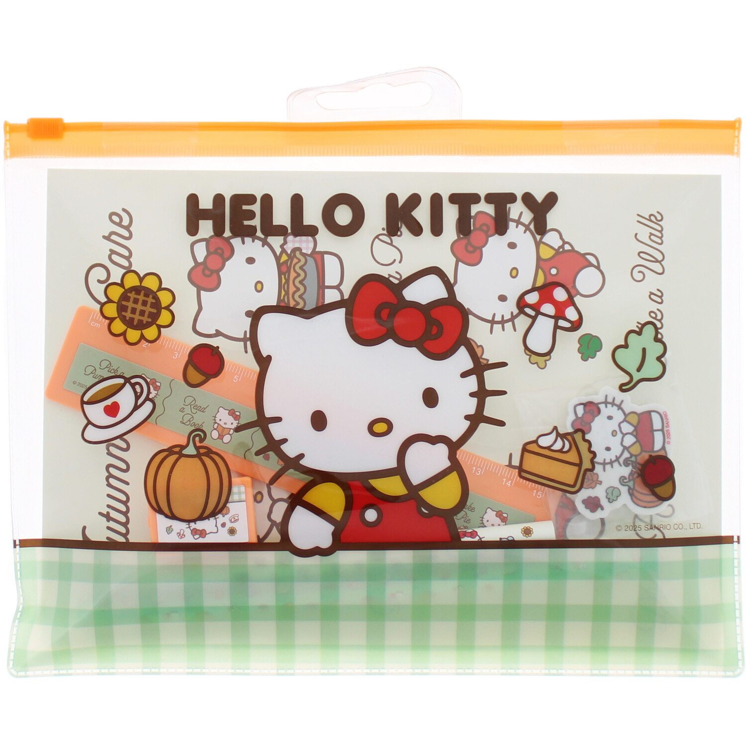 Pumpkin Hello Kitty Stationery Set Multicolour Image 1