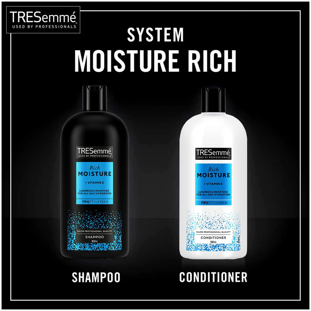 TRESemme Luxurious Moisture Rich Shampoo 900ml 4 Pack Image 5
