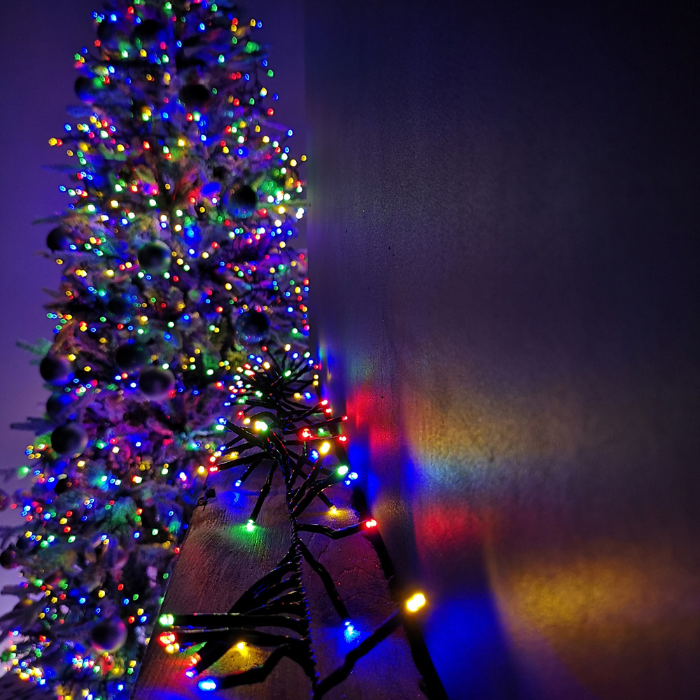 Samuel Alexander 5000 Multicolour LED Multi-Function Green Cluster Light 62.5m Image 3