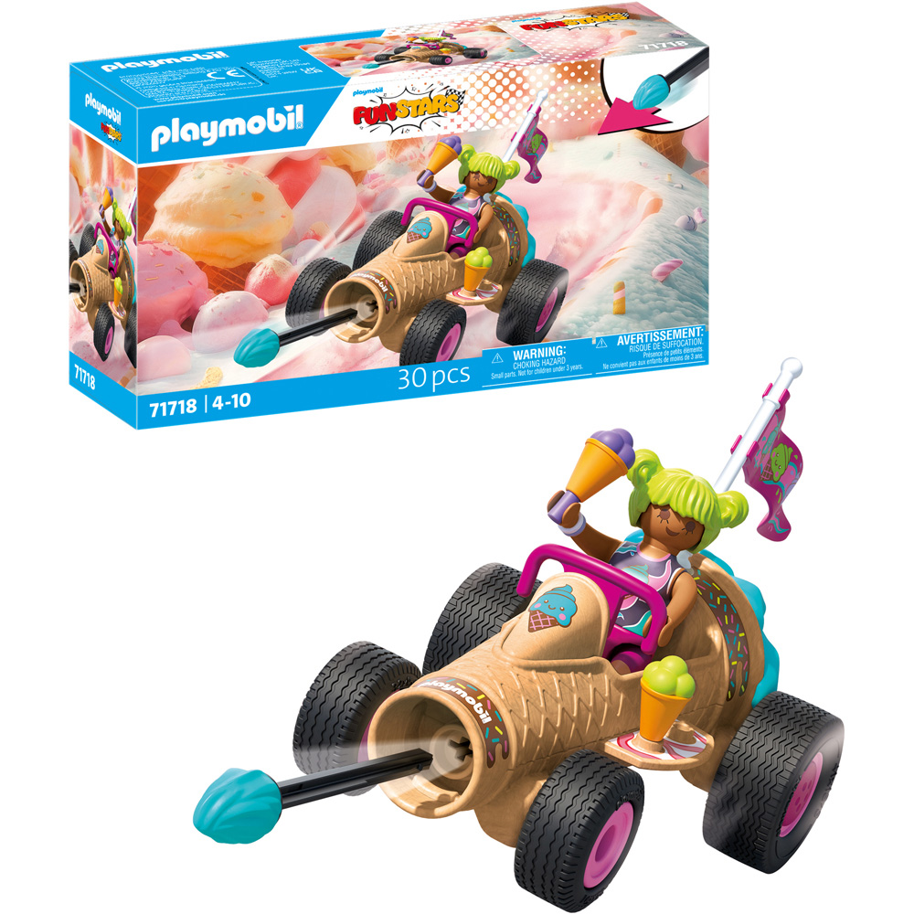 Playmobil Racing Ice Cream Cone Playset Image 3