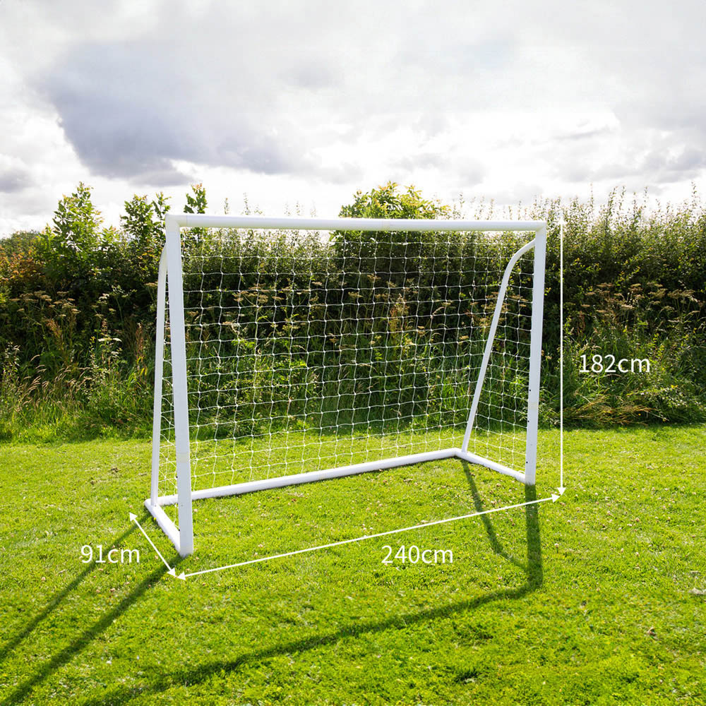 Monster Shop White Football Goal Carry Case and Target Sheet 8 x 6ft Image 5