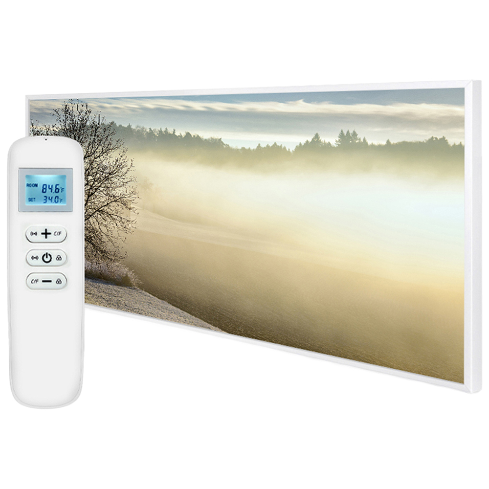 Mirrorstone Nexus Spring Morning Image Wi-Fi Infrared Heating Panel 700W 595 x 1195mm Image 1