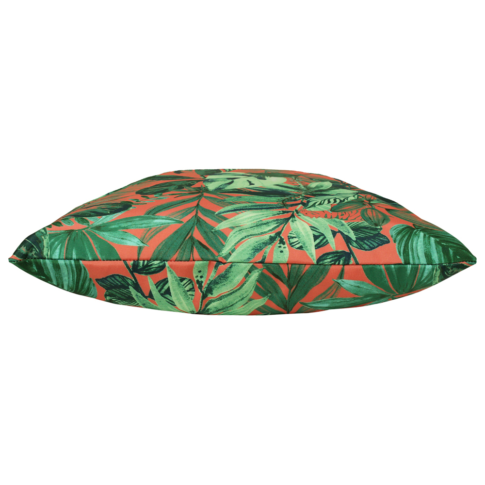 furn. Psychedelic Coral Jungle Tropical UV and Water Resistant Outdoor Cushion Image 3
