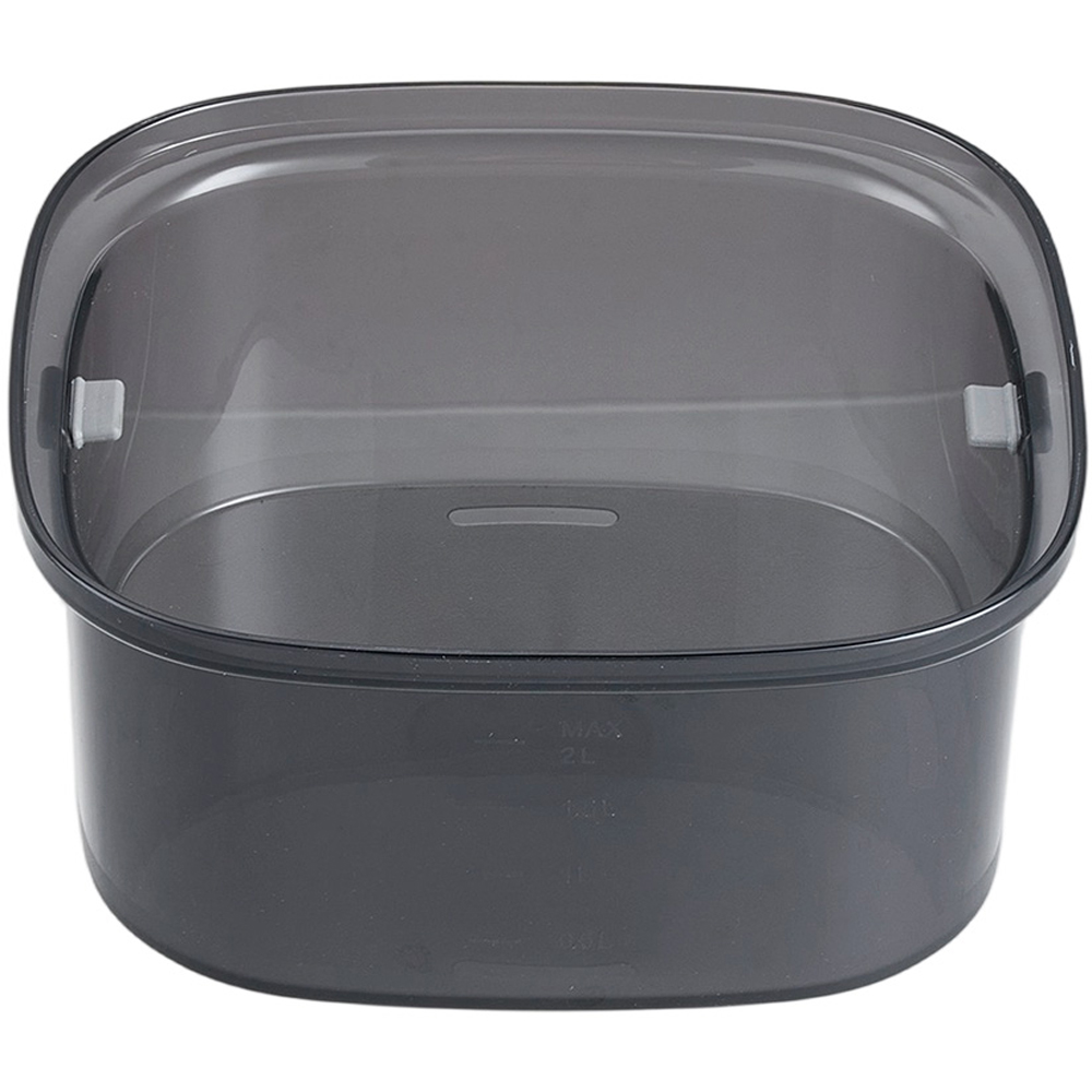 H&O Direct Black Spill Proof Pet Water Bowl 2L Image 3