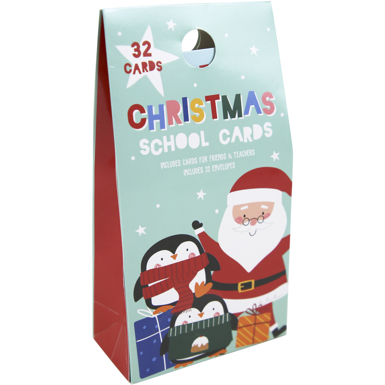 Pack of 32 School Xmas Cards Image